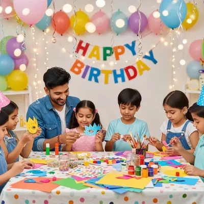 Art And Craft Artist For Kids Birthday Party