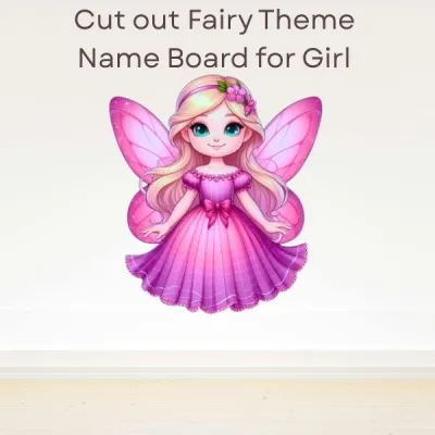 Little Fairy Name Reveal Board