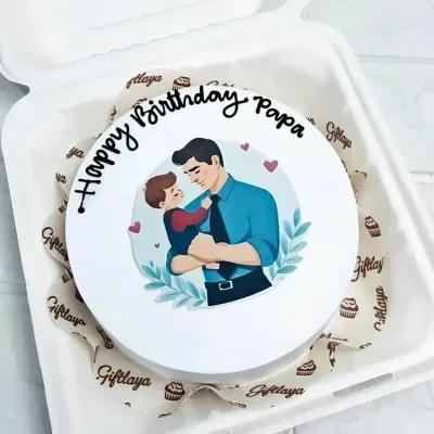Super Dad Mini Cake