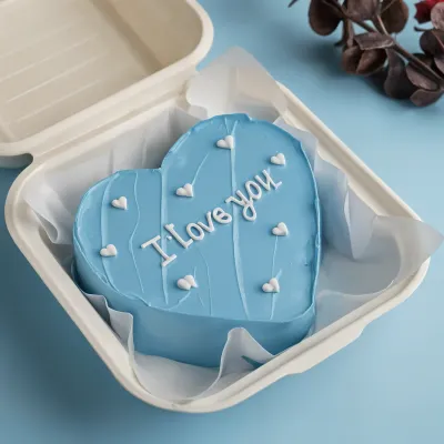 Blue Bento Cake