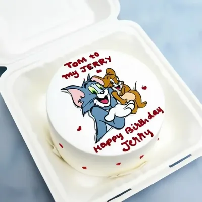 Tom and Jerry Bento Cake