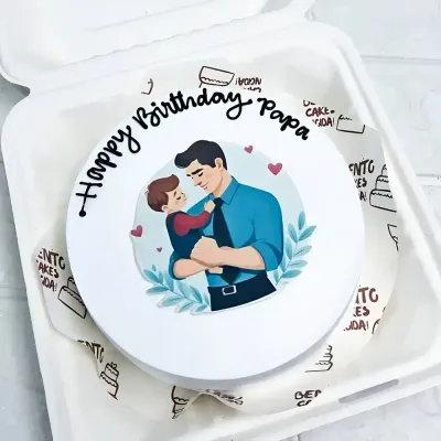 Super Dad Mini Cake