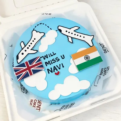 Bon Voyage Cake