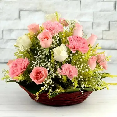Roses Carnations Floral Fusion