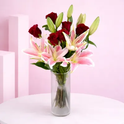 Elegance in a Glass Vase