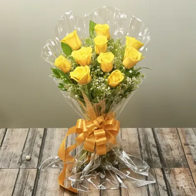 Yellow Rose Bouquet