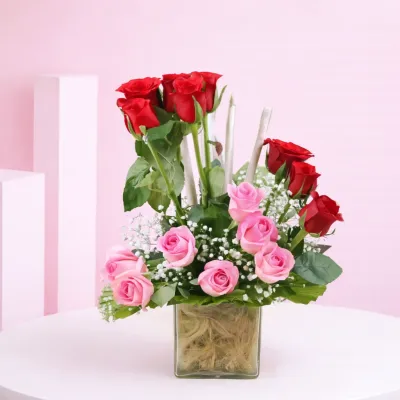 Fresh Rose Arrangement