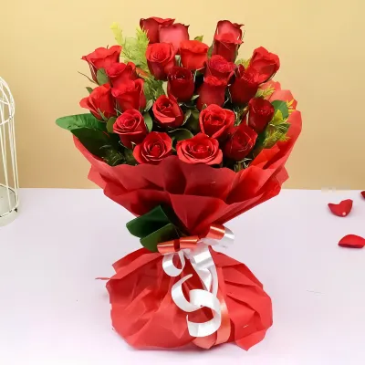 Scarlet Rose Bouquet