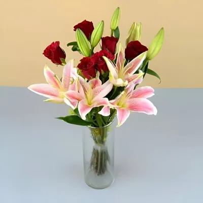 Elegance in a Glass Vase