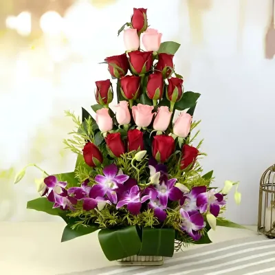 Ornate Orchids n Roses