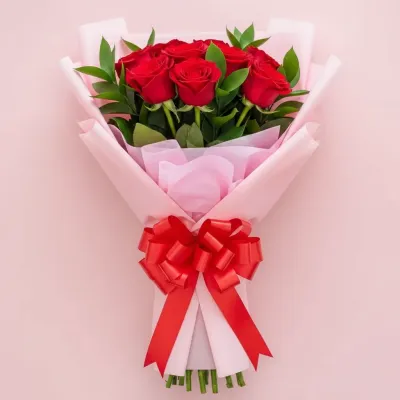 Pretty Pink Rose Bouquet