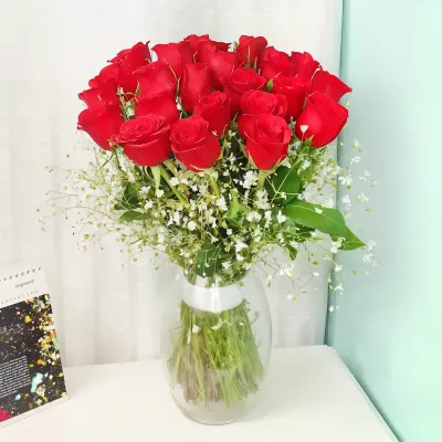 Vase Rose Bouquet