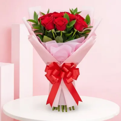 Pretty Pink Rose Bouquet