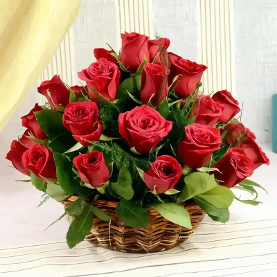Ravishing Rose Basket