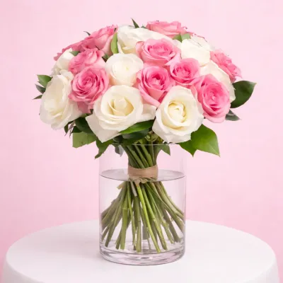 Pink and White Bouquet