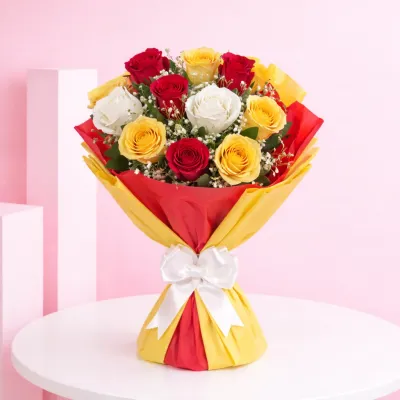 Colorful Rose Bouquet