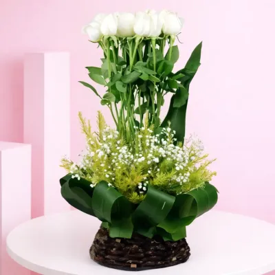 Floral Enchantment Basket