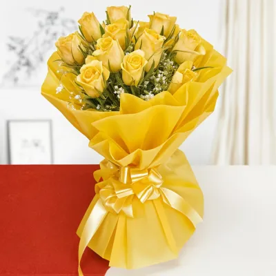 Sunshine Yellow Roses
