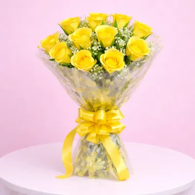 Ravishing Yellow Rose Bouquets