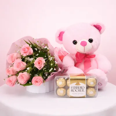 Cute Pink Love Combo