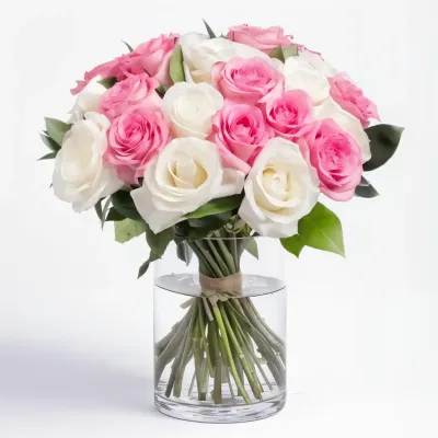 Pink and White Bouquet