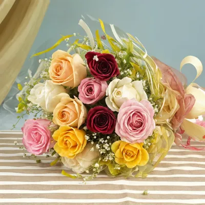Sweet Shy Rose Bouquet