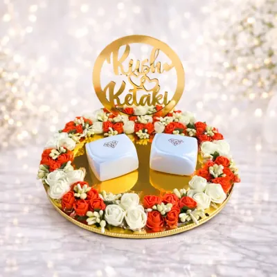 Ring Tray for Engagement Ceremony