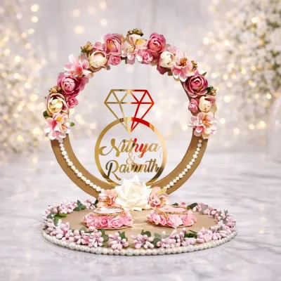 Customized Name Ring Tray