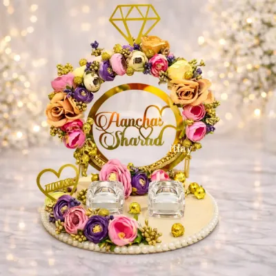 Creative Engagement Ring Platter