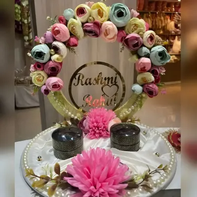Engagement Ring Platter Decor
