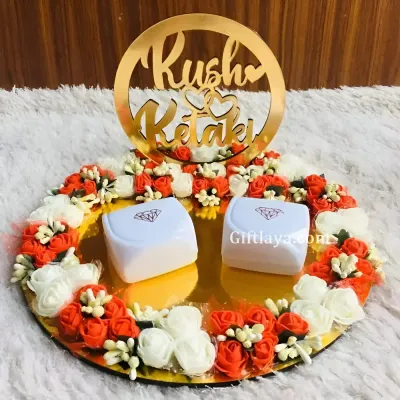 Ring Tray for Engagement Ceremony