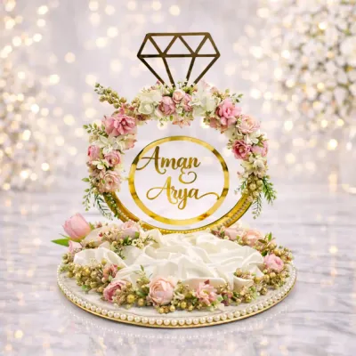 Ring Platter for Roka Ceremony