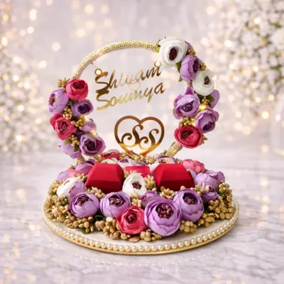 Engagement Plate Decoration