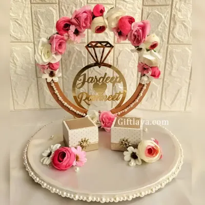 Simple Engagement Ring Platter