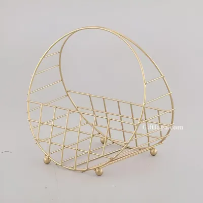 Golden Glow Metal Tray