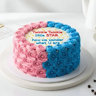 Twinkle Twinkle Cake for Baby Shower