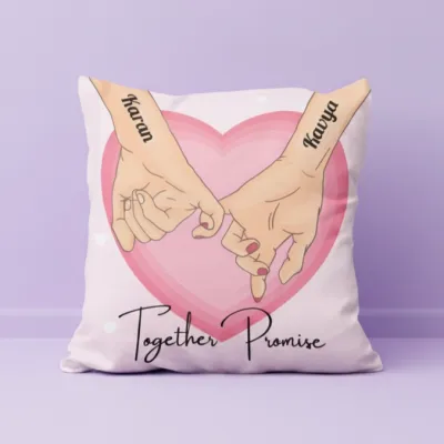 Together Promise Couple Cushion