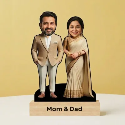 Personalized Anniversary Caricature for Parents