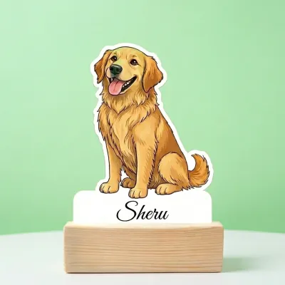 Cute Pet Caricature Figurine