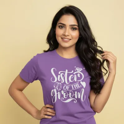 Sister of Groom Special T-shirt 