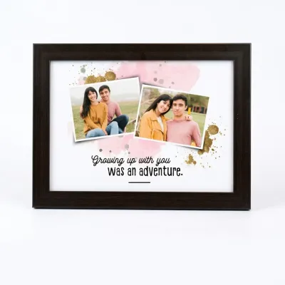 Custom Sibling Photo Frame