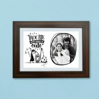 Love You Wooden Photo Frame