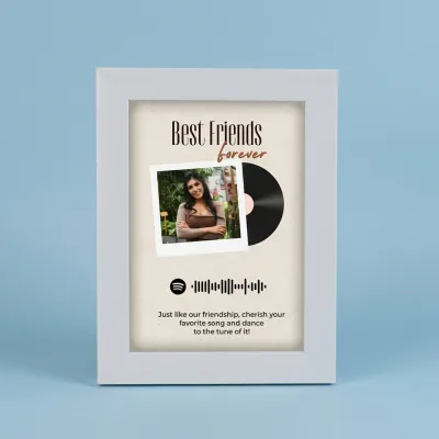 Custom Spotify Song Code Photo Frame