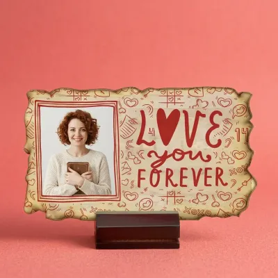 Custom Romantic Photo Plaque