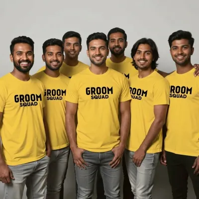 Team Groom Matching T-Shirt