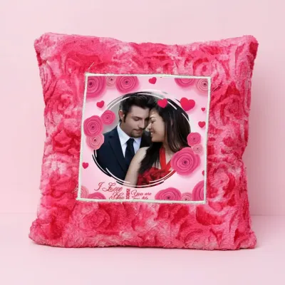 Love Couple Personalized Cushion