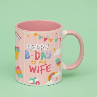 Cute Birthday Mug for Wife