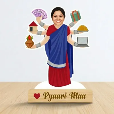 All Rounder Mother Caricature Gift