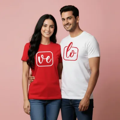 Love Couple T-Shirt Combo