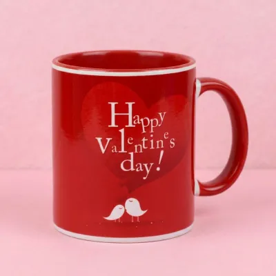 Valentine's Day Love Birds Mug